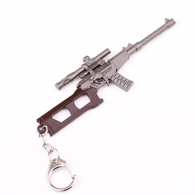 PUBG Weapon Pendant Keychain