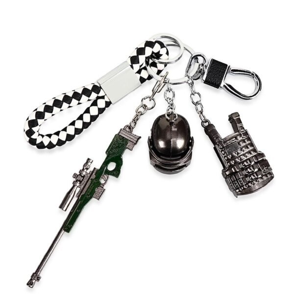 PUBG Weapon Pendant Keychain