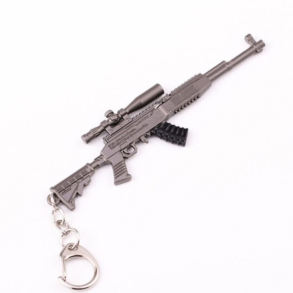 PUBG Weapon Pendant Keychain