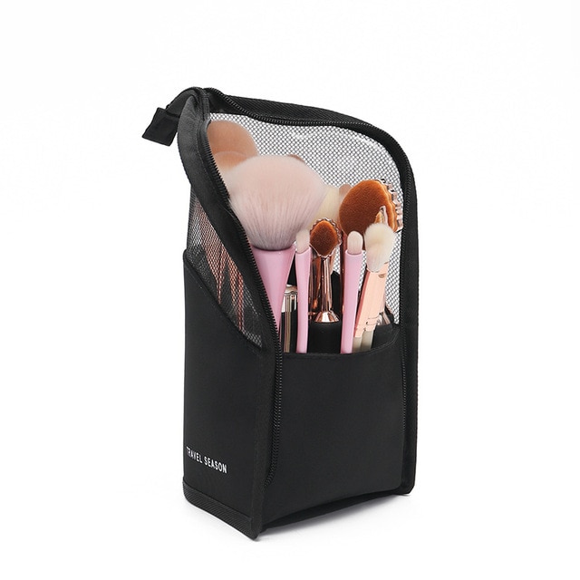 Stand Cosmetic Make Up Brush Bag