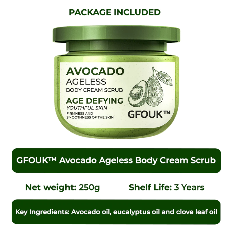 CCď¸ Avocado Ageless Body Cream Scrub