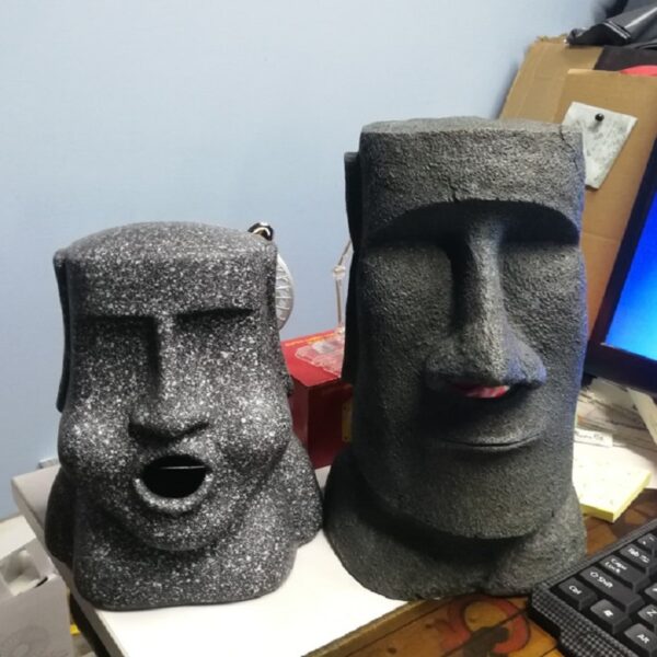 Easter Island Moai Head Tissue Dispenser