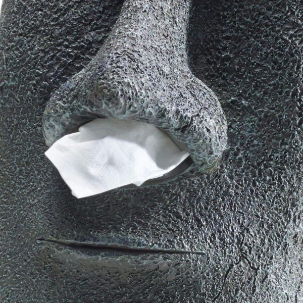 Easter Island Moai Head Tissue Dispenser