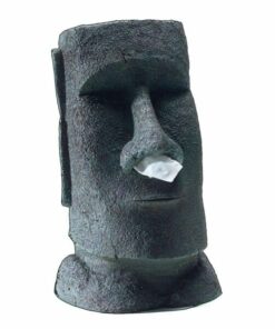 Easter Island Moai Head Tissue Dispenser