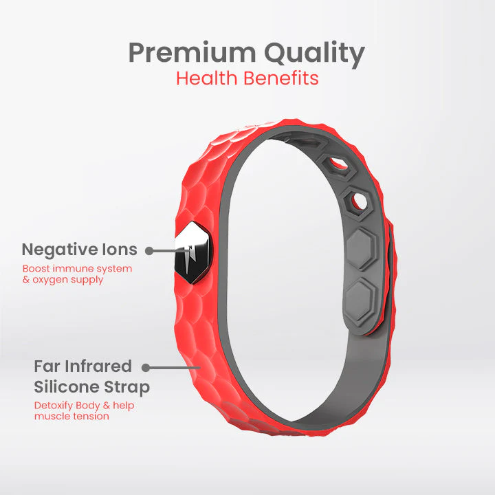 RedLight SlimmingVibe NegativeIon Wristband