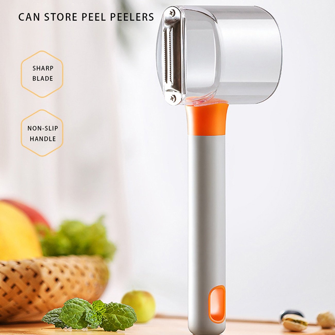 Veggies Peeler With Container