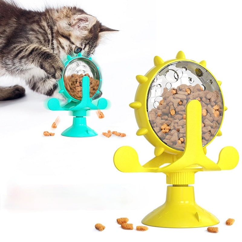 Pet Food Spinning Windmill