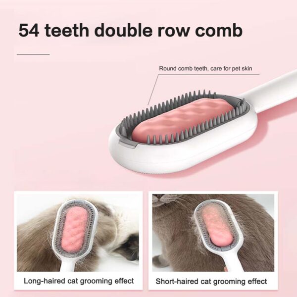 Cat Hair Removal Massaging Shell Comb