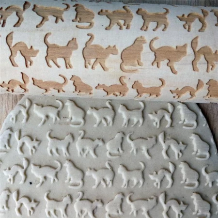 Pet Lover 3D Rolling Pin