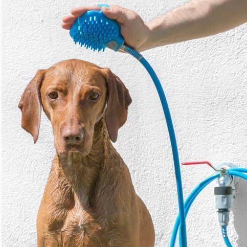 Pet Shower Hose Scrubber