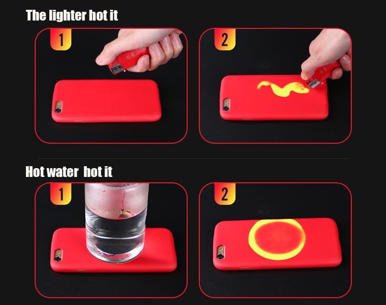 Heat Sensitive Phone Case