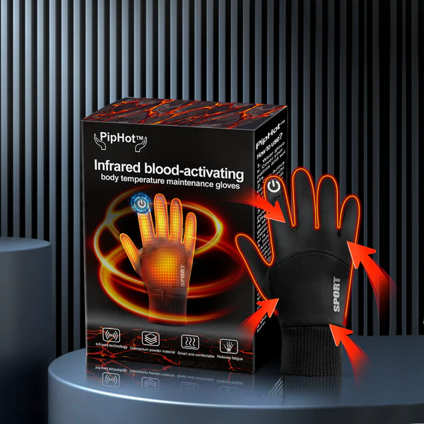 PipHotInfrared Blood-Activating Body Temperature Maintenance Gloves