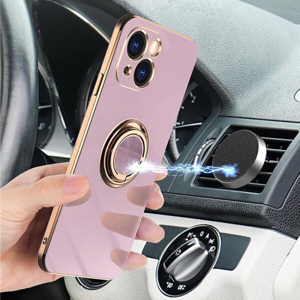 iPhone 11 12 13 Magnetic Ring Holder Case