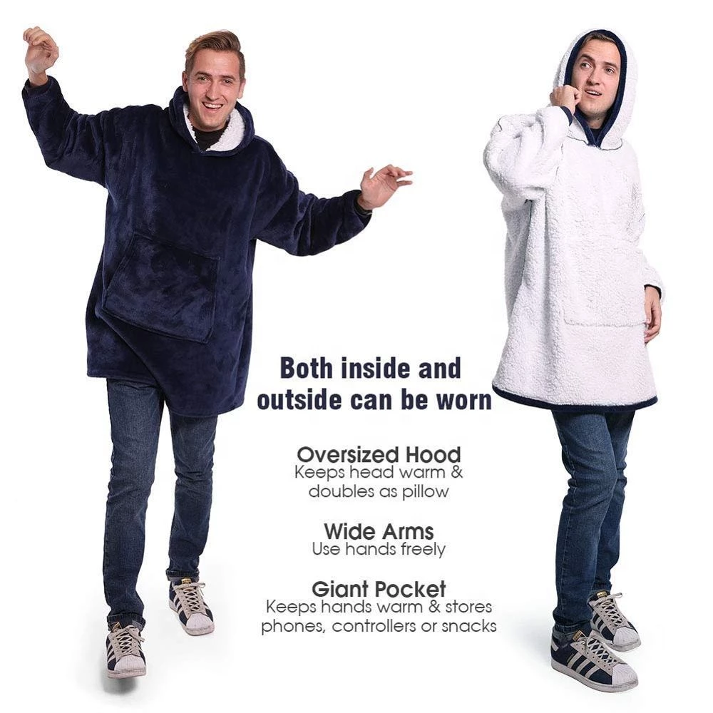 Super Soft Sherpa Wearable Blanket