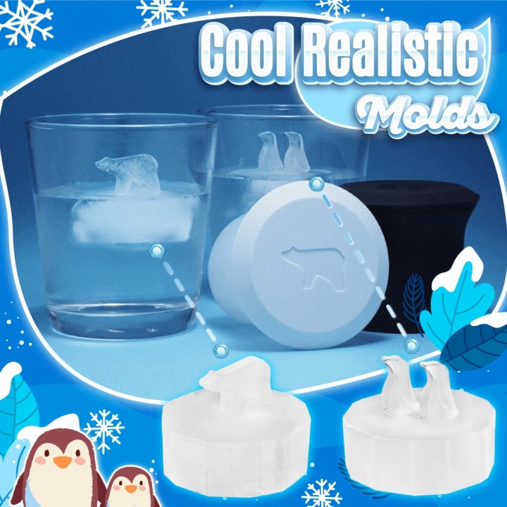 Polar Animal Ice Molds