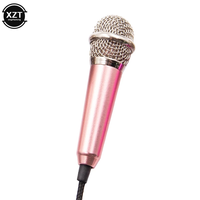 Portable 3.5mm Stereo Studio Mini Microphone