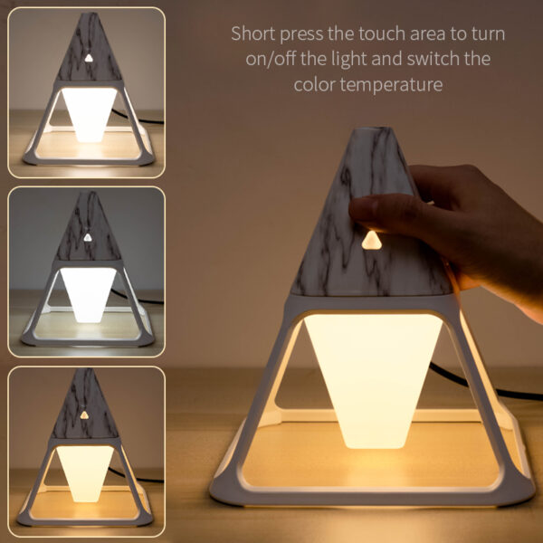 Cool Pyramid Humidifier Night Light