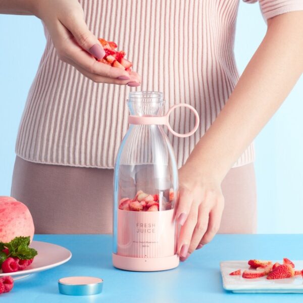 Portable Electric Fresh Juice Blender