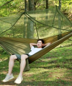 Ultralight Travel Hammock with Mosquito Net