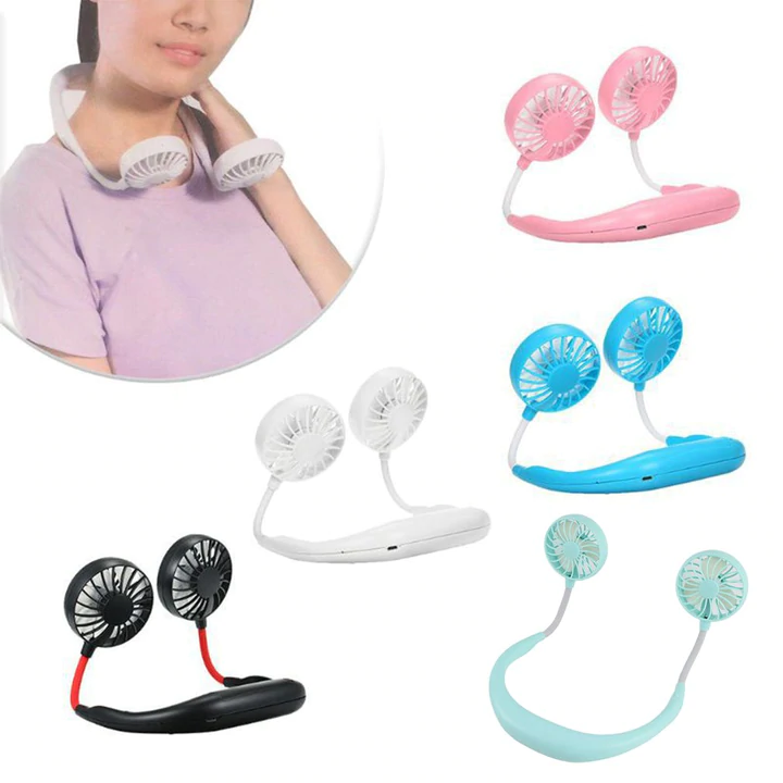 Portable Hanging Neck Fan