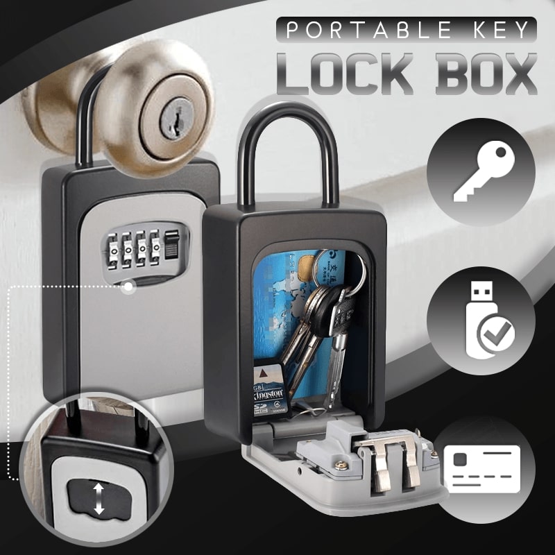 Portable Key Lock Box