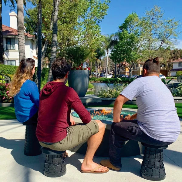 Portable Retractable Stool For Indoor and Outdoor Use