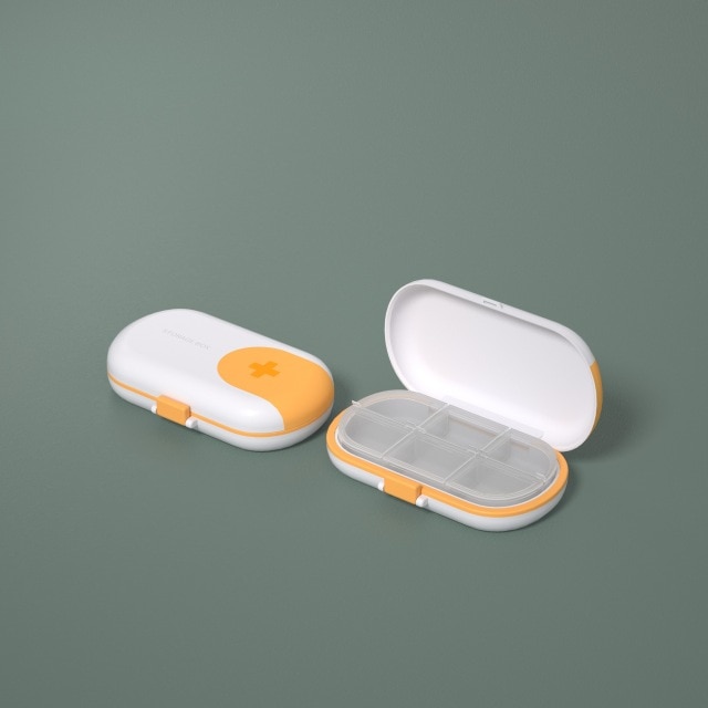 Portable Travel Pill Case