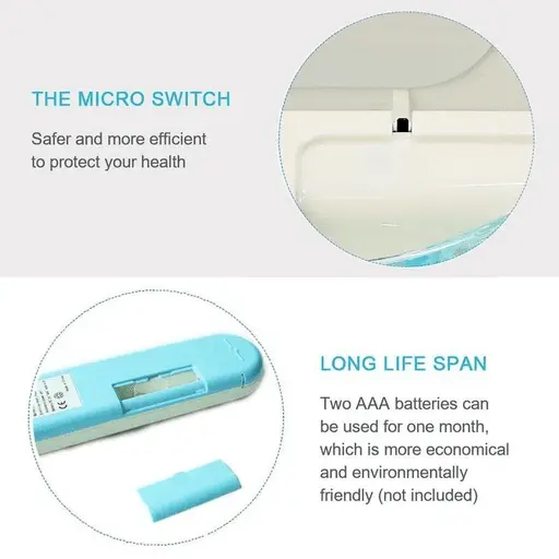 Portable UV Light Toothbrush Sterilizer