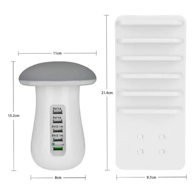 Portobello Charging Station Lamp