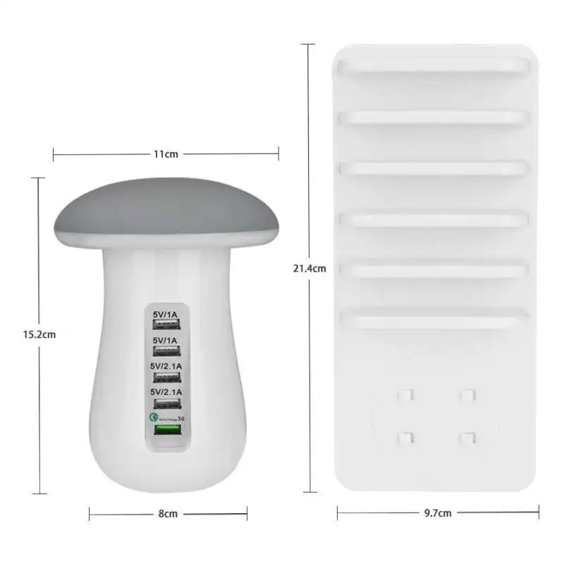 Portobello Charging Station Lamp