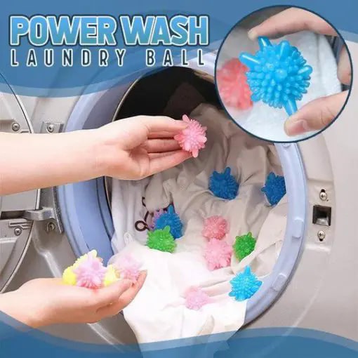 Power Wash Laundry Ball