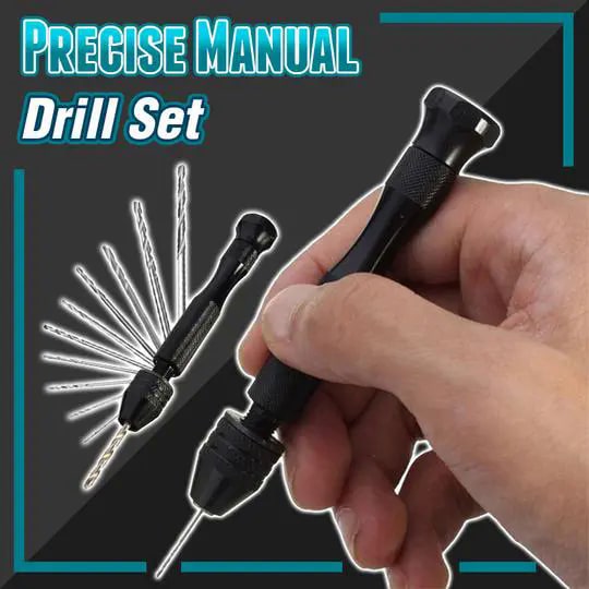 Precise Manual Drill Set