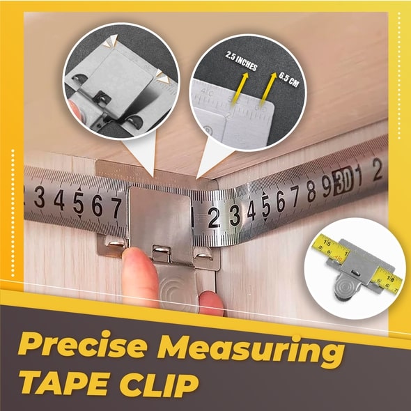 Precise Measuring Tape Clip