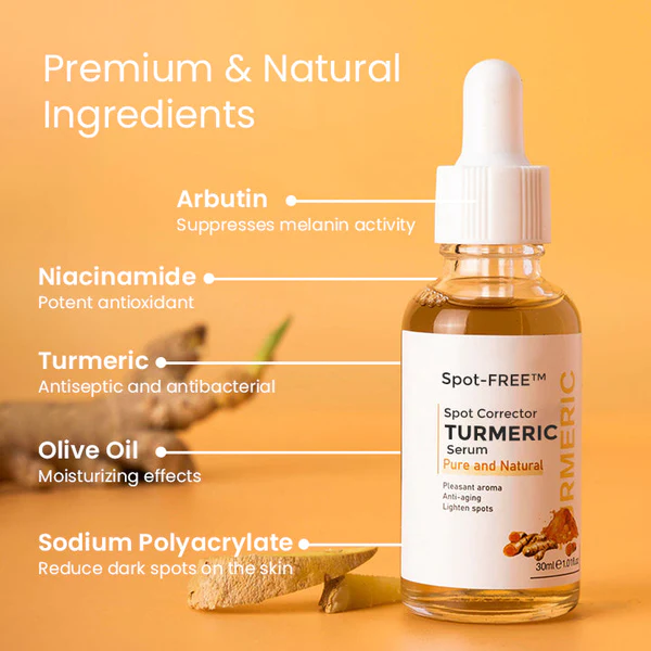 Spot-FREE Spot Corrector Turmeric Serum