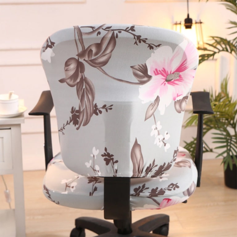 Printed Computer Chair Cover