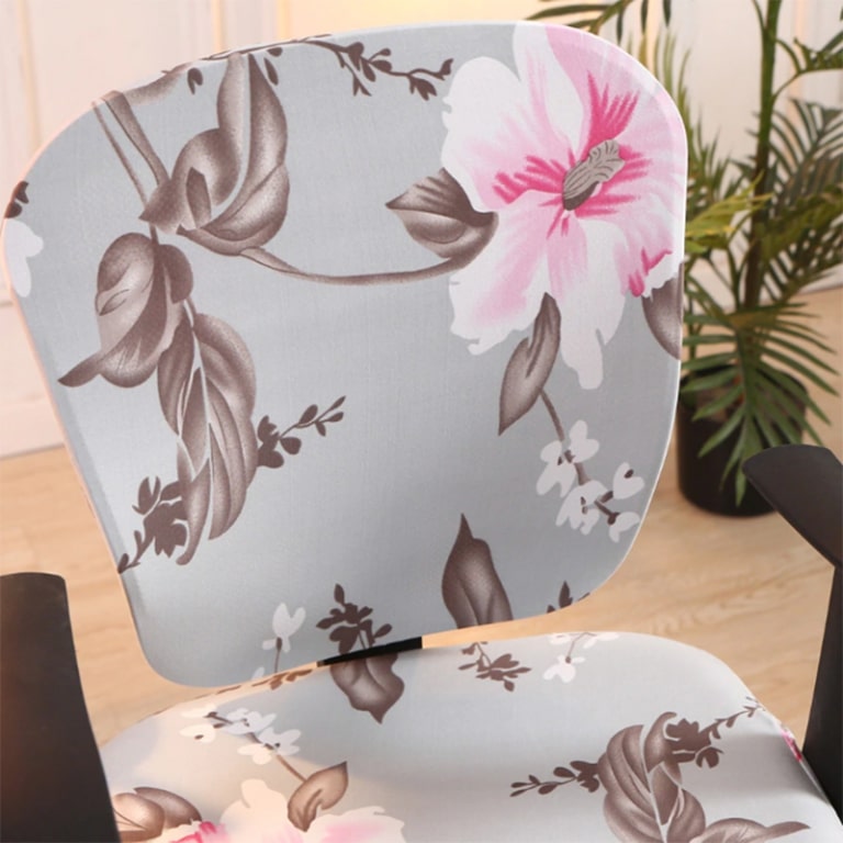 Printed Computer Chair Cover