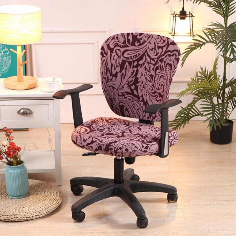 Printed Computer Chair Cover