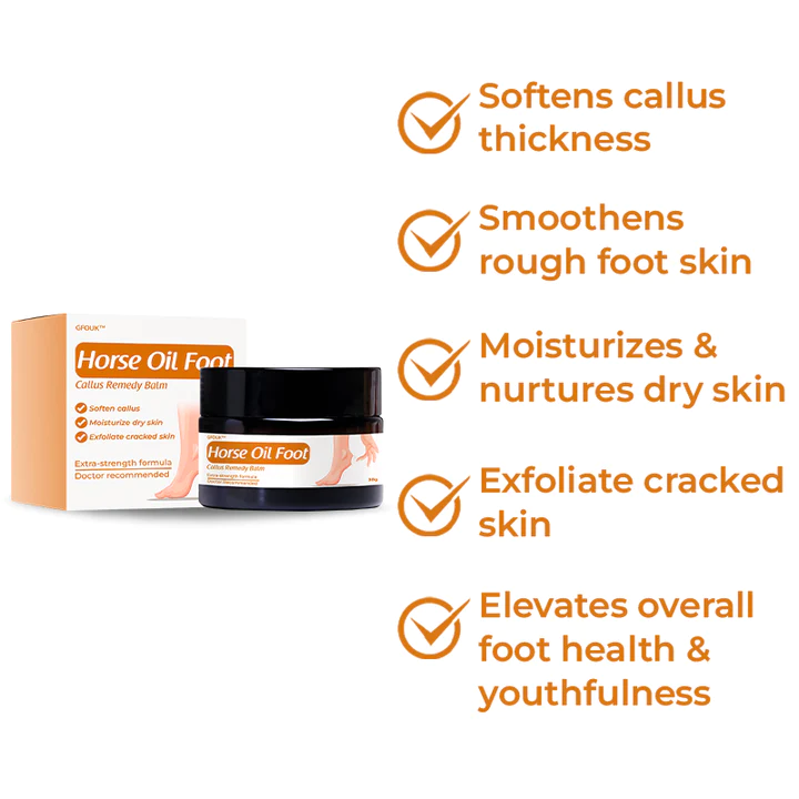 Oveallgo Horse Oil Foot Callus Remedy Balm