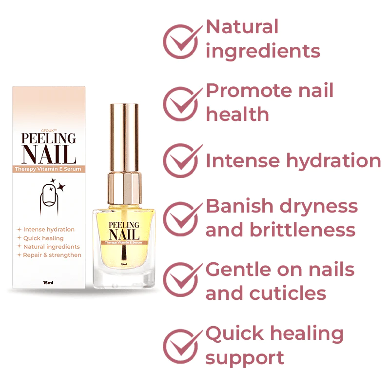 GFOUK Peeling Nail Therapy Vitamin E Serum