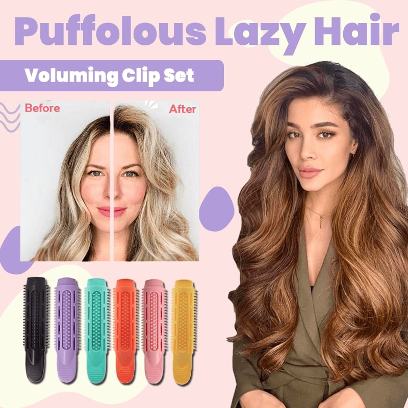 Puffulous Lazy Hair Voluming Clip Set