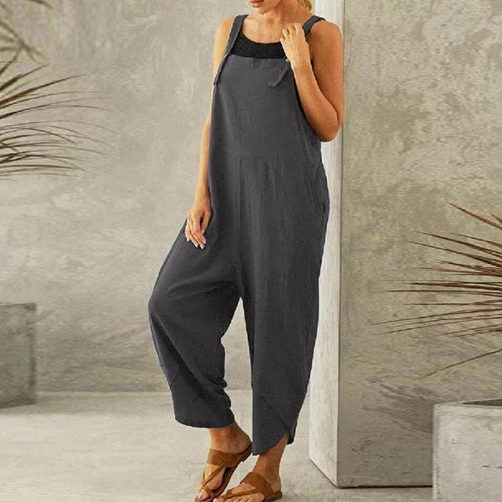 Shoulder Strap Jumpsuit