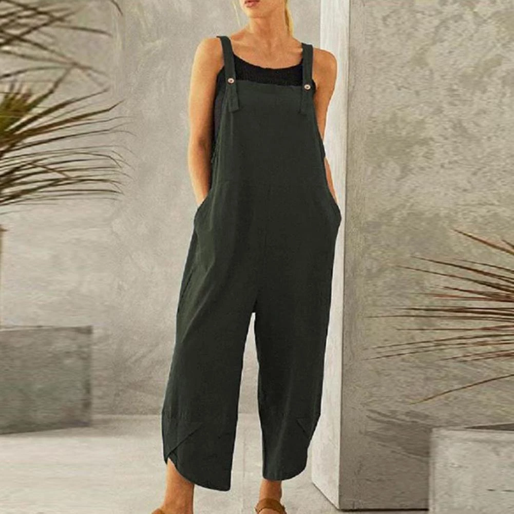 Shoulder Strap Jumpsuit