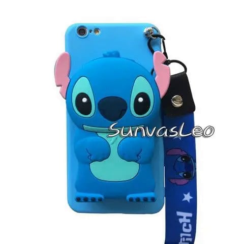 Purse Cartoon Animal Soft Silicone Phone Case