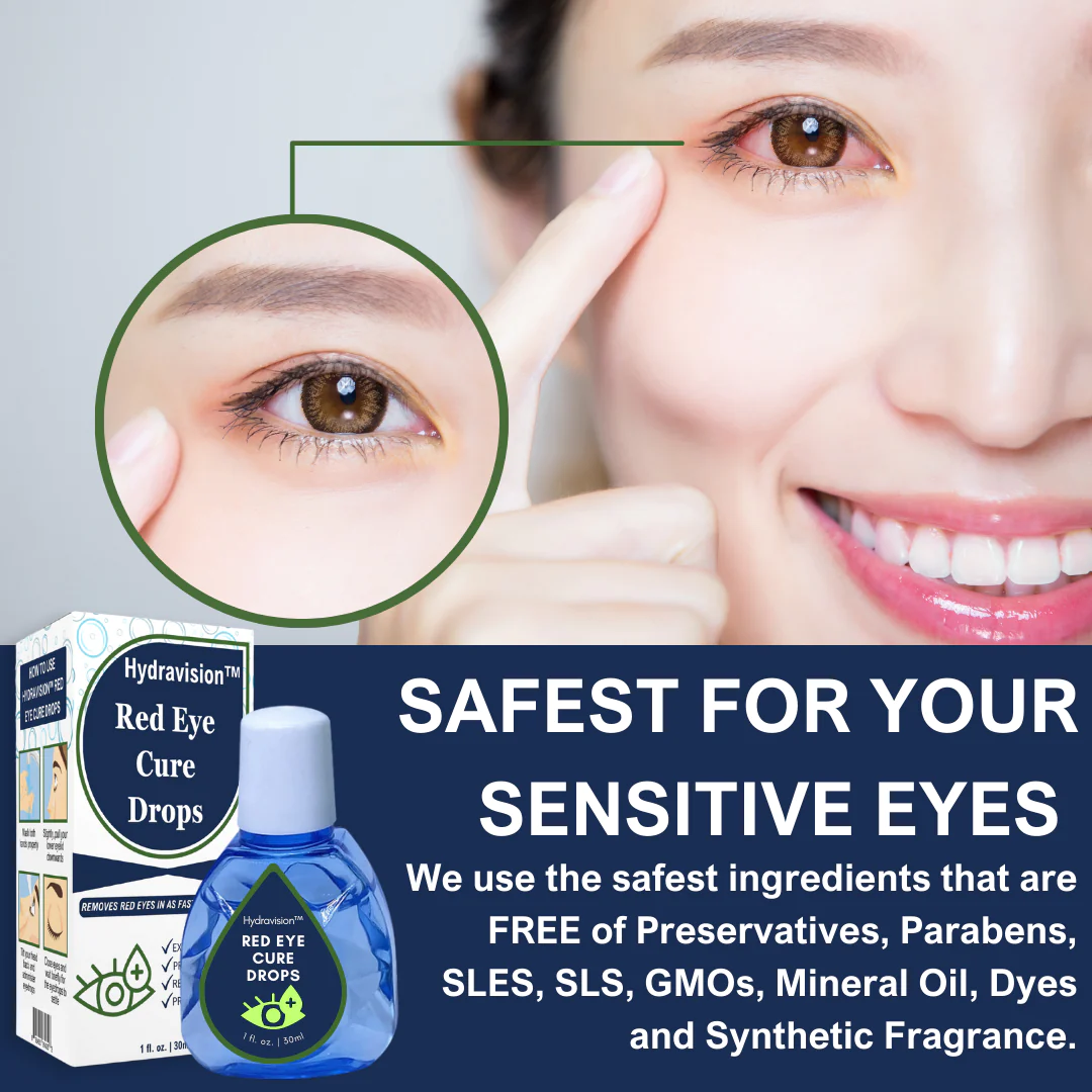 Hydravision Red Eye Cure Drops