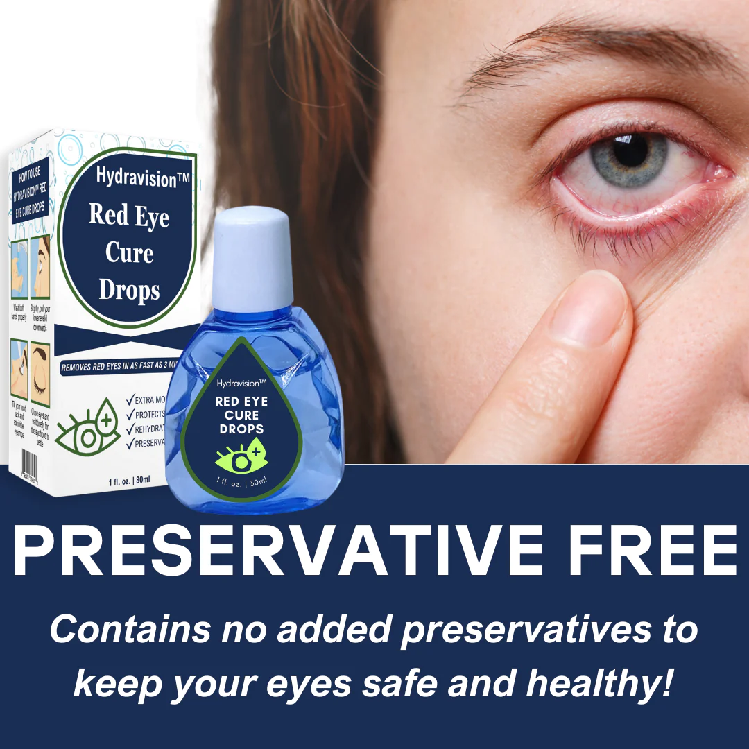 Hydravision Red Eye Cure Drops