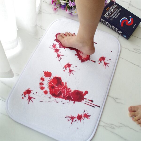 Halloween Bloody Bath Mat