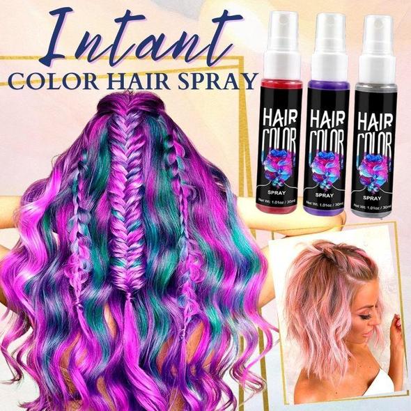 Quick Temporary Hair Color Spray