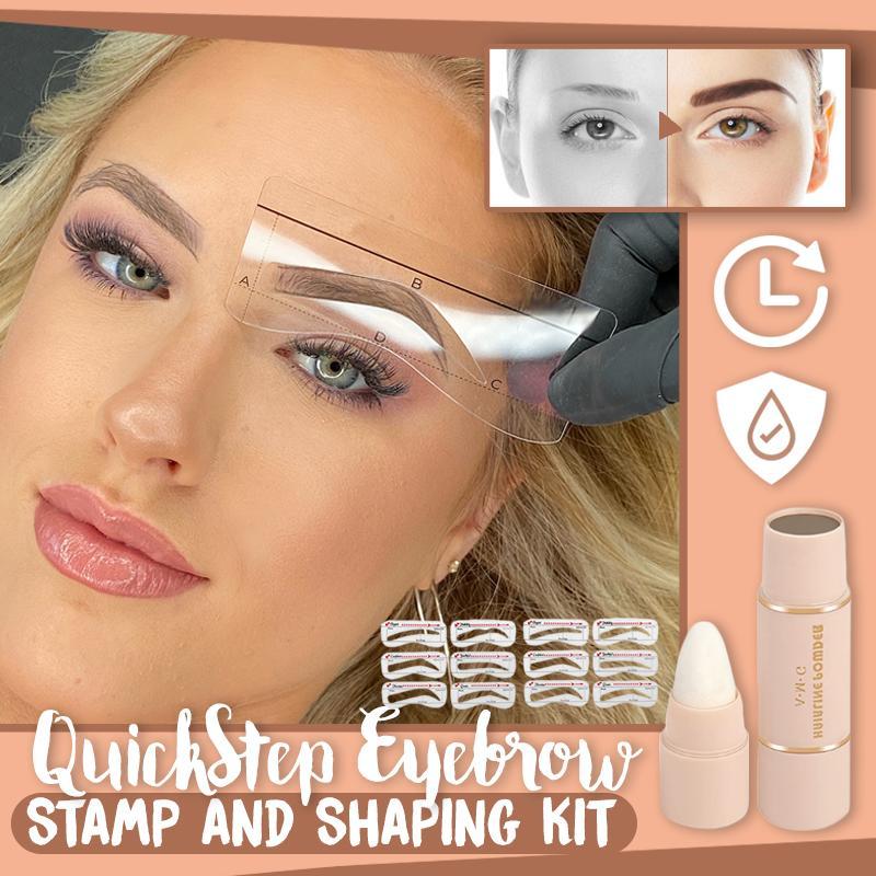 QuickStep Eyebrow Stamp and Shaping Kit