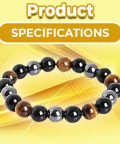 Quitfast Alcohol Cessation Tiger Stone Bracelet