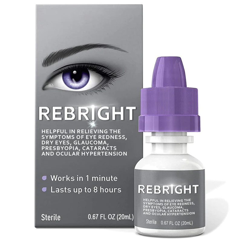 REBRIGHT Ultra Eye Therapy Lubricant Eye Drops, Perservative Free, Prevent and Relieve Eye Diseases